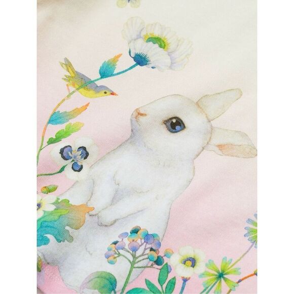 Whooli Chen x H&M Kids Toddler Girls 5/6 Spring Bunny Knit Pullover - Picture 7 of 8